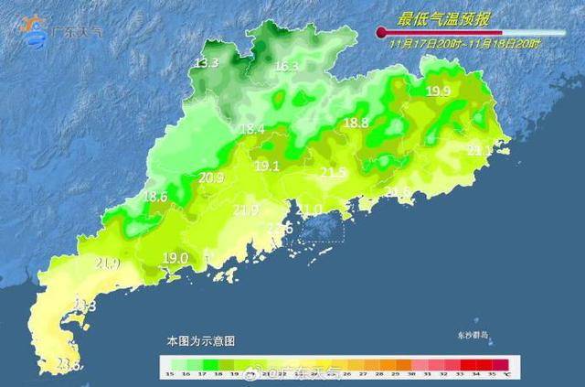 “阿冷”给华南带来3-6℃降温，广州本周继续冲击“入秋”